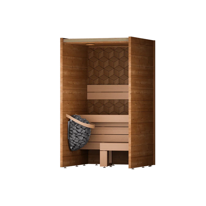 Leil Como 120 1-Person Indoor Sauna Kit