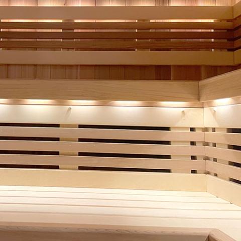 Prosaunas Sauna Wood, Vertical Grain, Clear Grade A+ Cedar 1"x4" Bench Material