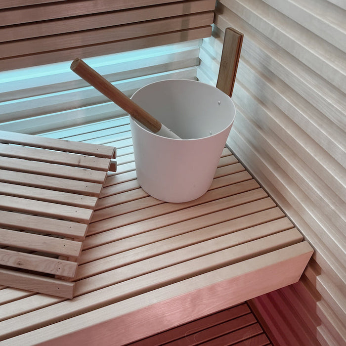 Prosaunas Sauna Wood, Aspen 5/4x6" Bench Material  | WOOD639