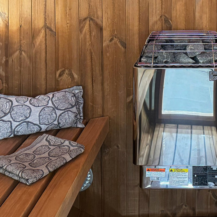 Prosaunas Sauna Wood, Thermo-Spruce Nickel Gap Wall Cladding, 1"x4" | WOOD673