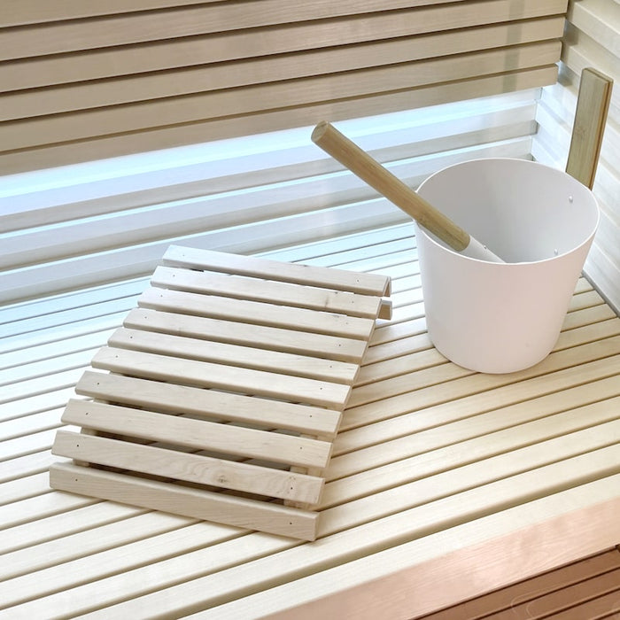 Prosaunas Sauna Wood, Aspen 1"x1" Square Molding | WOOD676