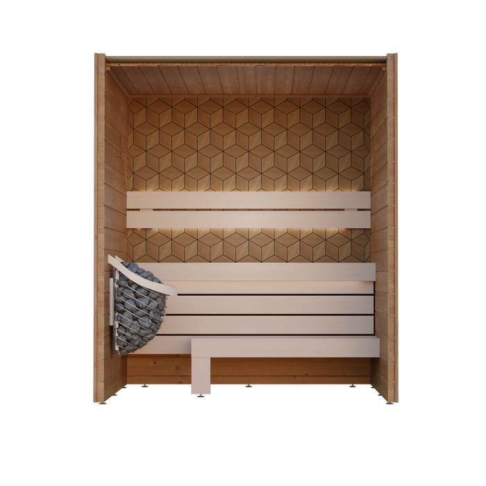 Leil Como 3-180 3-Person Indoor Sauna Kit