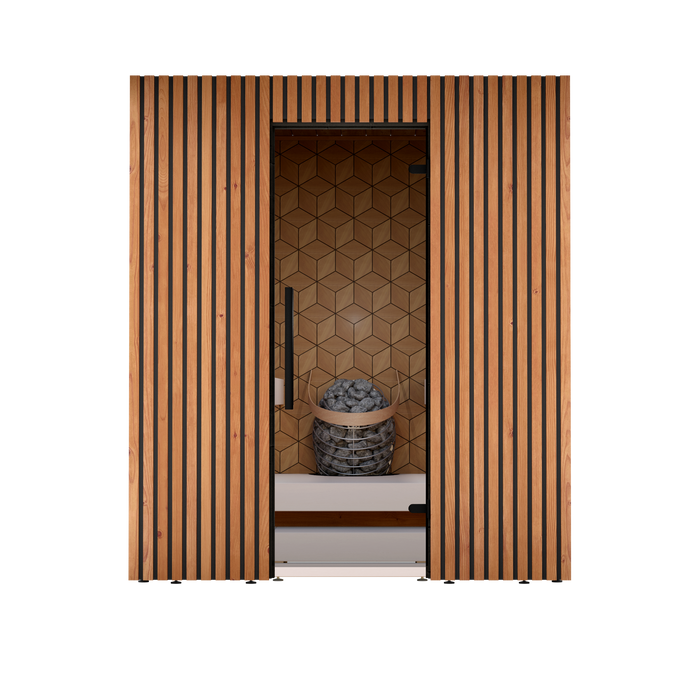 Leil Como 4-180 4-Person Indoor Sauna Kit