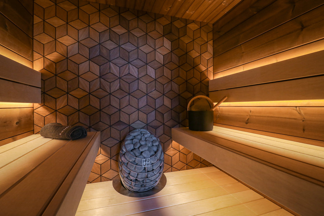 Leil Como 4-180 4-Person Indoor Sauna Kit