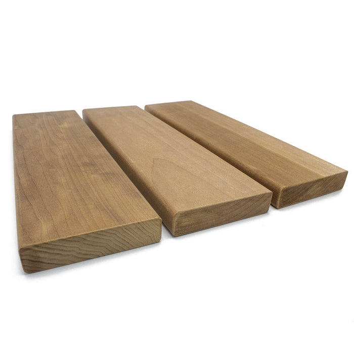 Prosaunas Sauna Wood, Thermo-Aspen 1"x4" Bench Material | WOOD648