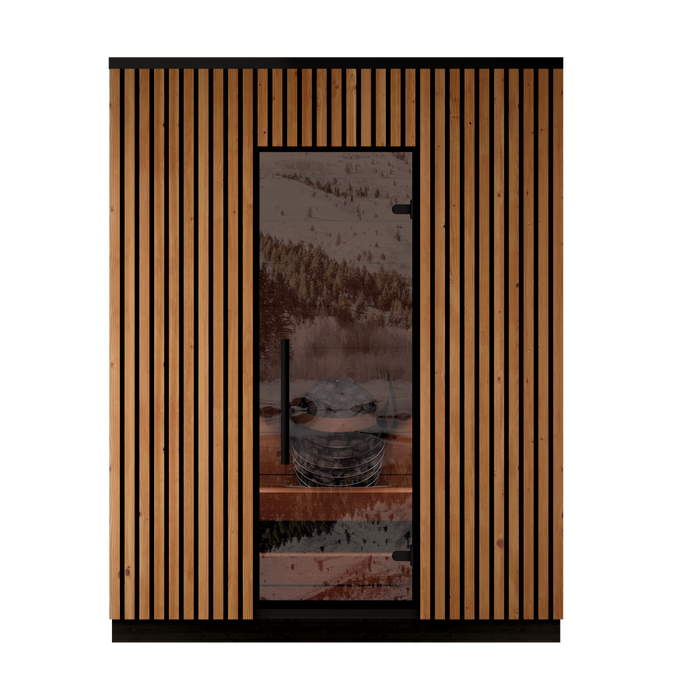 Leil Viva 180 4-Person Outdoor Sauna Kit