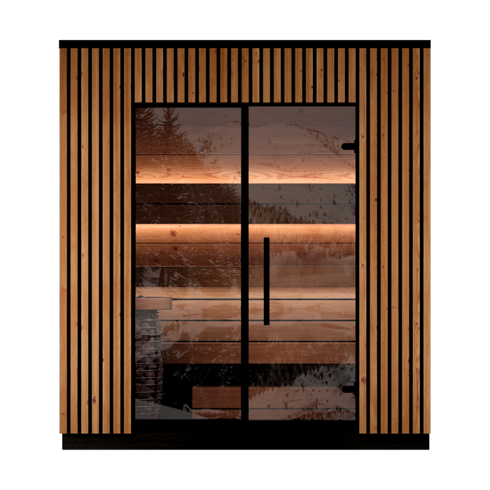 Leil Viva 210 3-Person Outdoor Sauna Kit