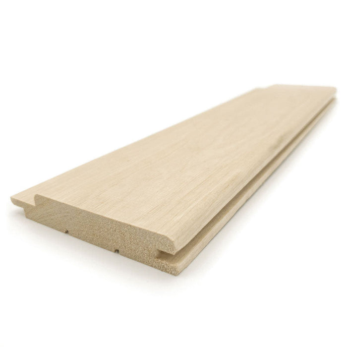 Prosaunas Sauna Wood, Alder Medium Gap Wall Cladding, 1"x4" | WOOD661