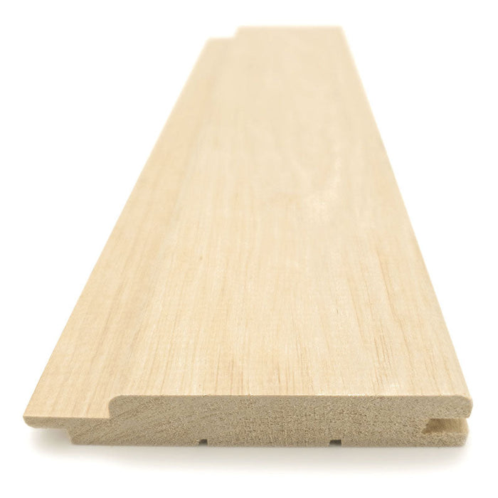 Prosaunas Sauna Wood, Alder Medium Gap Wall Cladding, 1"x4" | WOOD661
