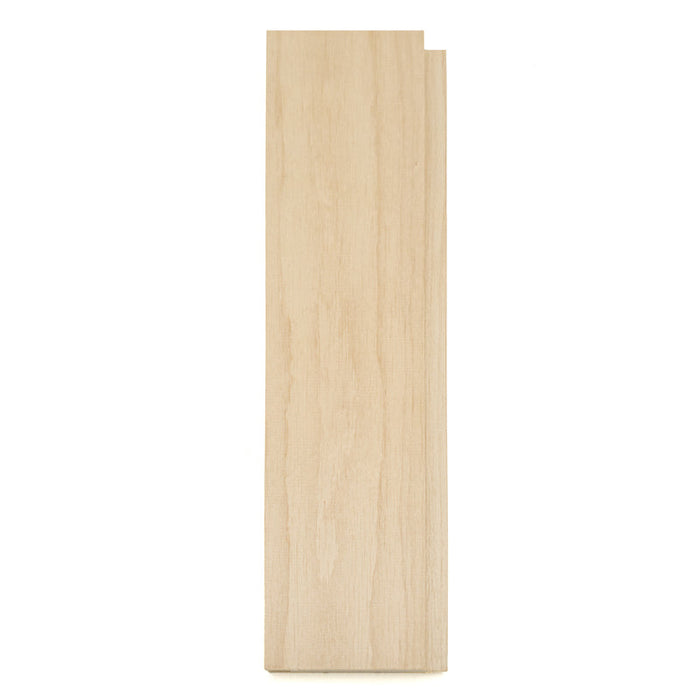 Prosaunas Sauna Wood, Alder Nickel Gap Wall Cladding, 1"x4" | WOOD661