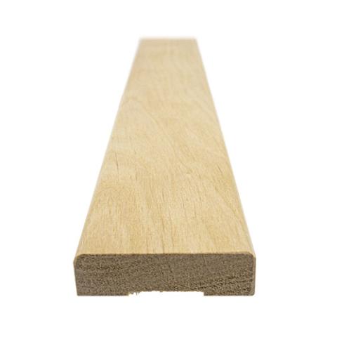 Prosaunas Sauna Wood, Alder 1"x2" Molding | WOOD678