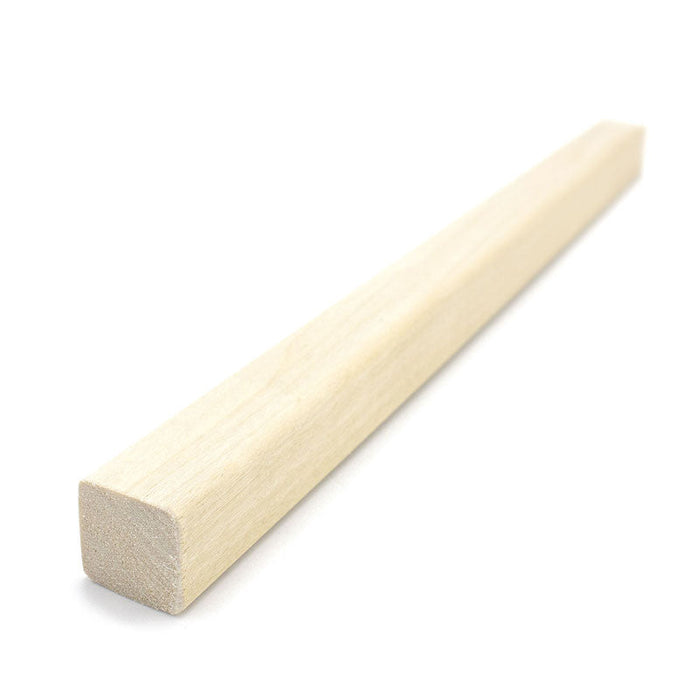 Prosaunas Sauna Wood, Aspen 1"x1" Square Molding | WOOD676
