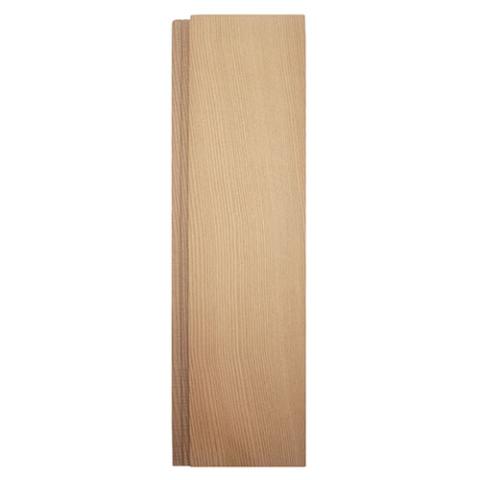 Prosaunas Sauna Wood, Vertical Grain, Clear Grade A+ Cedar 1"x4" Nickel Gap Wall Cladding