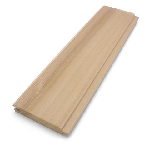 Prosaunas Sauna Wood, Vertical Grain, Clear Grade A+ Cedar 1"x4" V-Gap Wall Cladding