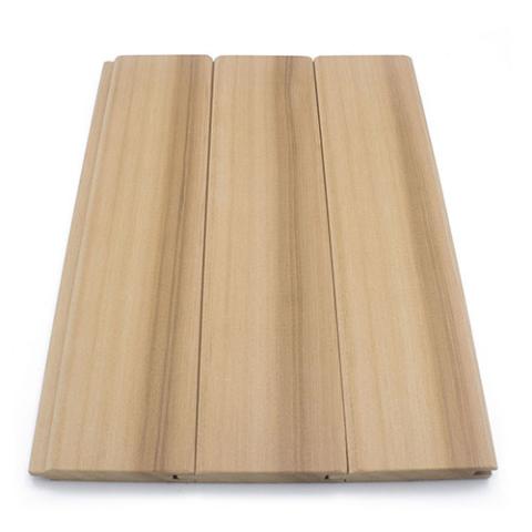 Prosaunas Sauna Wood, Vertical Grain, Clear Grade A+ Cedar 1"x4" V-Gap Wall Cladding