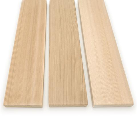 Prosaunas Sauna Wood, Vertical Grain, Clear Grade A+ Cedar 1"x4" Bench Material
