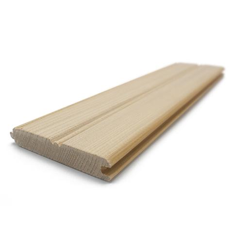 Prosaunas Sauna Wood, Hemlock Bead Gap Wall Cladding, 1"x4" | WOOD631