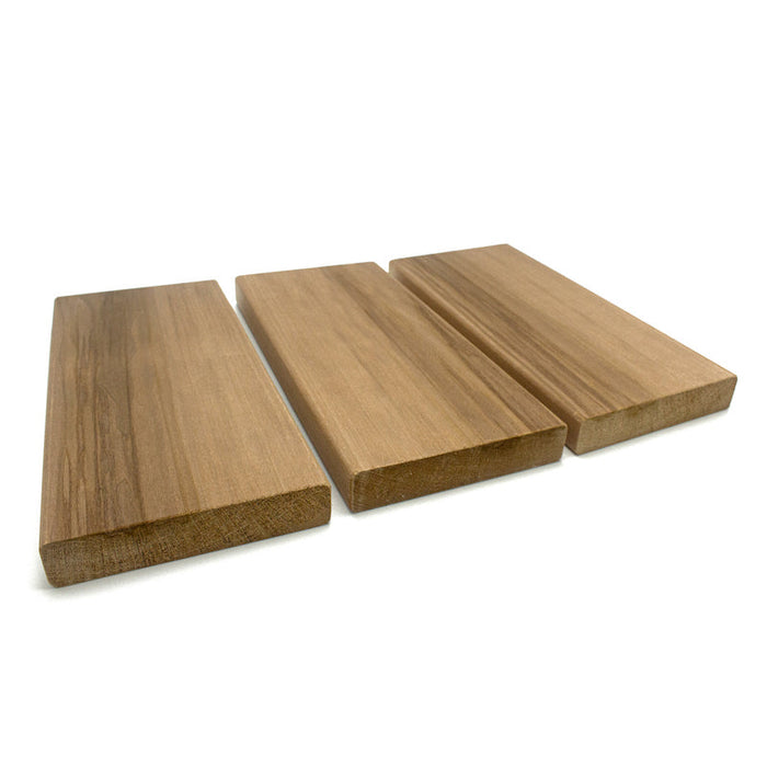 Prosaunas Sauna Wood, Thermo-Aspen 5/4x6" Bench Material | WOOD649