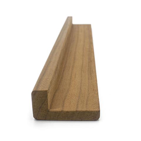 Prosaunas Sauna Wood, Thermo-Radiata Pine 1"x2" Right Angle Molding | WOOD689