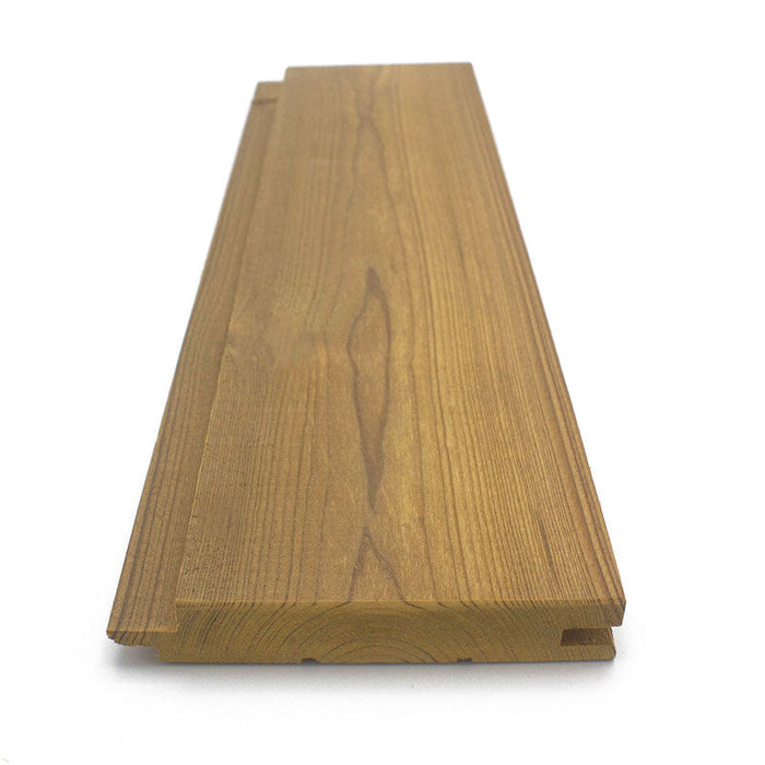 Prosaunas Sauna Wood, Thermo-Spruce Nickel Gap Wall Cladding, 1"x4" | WOOD673