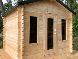 Canadian Timber Georgian Cabin Sauna CTC88W | Dundalk LeisureCraft - Secret Saunas
