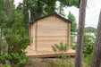 Dundalk Leisure Canadian Timber Georgian Cabin Sauna CTC88W - Secret Saunas