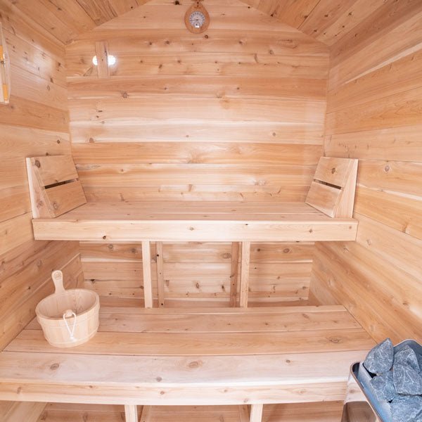 Dundalk Leisure Canadian Timber Granby Cabin Sauna CTC66W - Secret Saunas