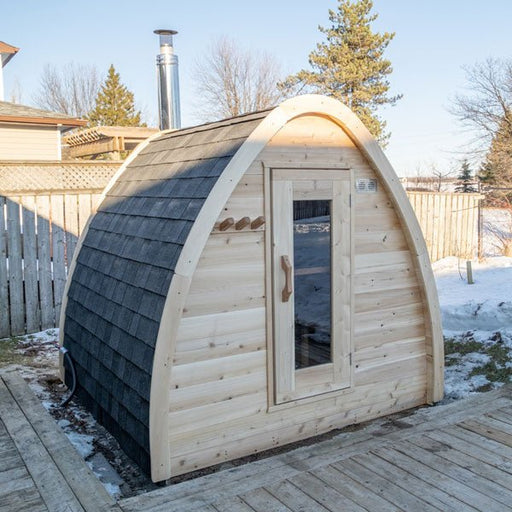 Dundalk Leisure Canadian Timber Mini POD Sauna CTC77MW - Secret Saunas