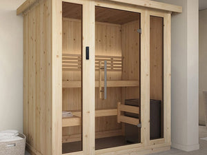 SaunaLife 2-3 Person Model X6 Indoor Home Sauna - Secret Saunas