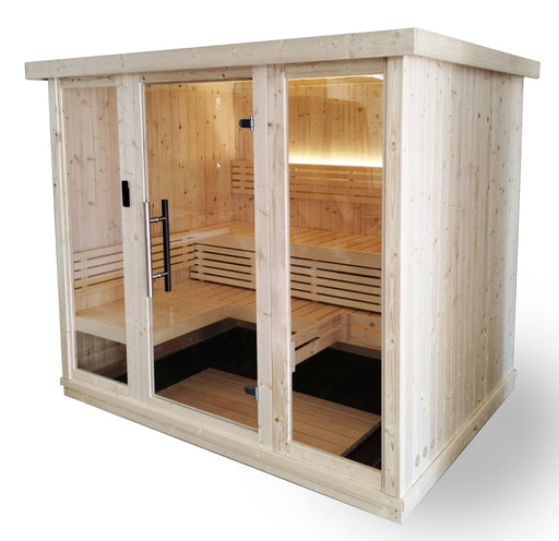 SaunaLife 4 to 6 Person Model X7 Indoor Home Sauna - Secret Saunas