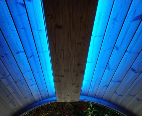 SaunaLife Emood Color LED Lighting for SaunaLife ERGO Series Barrel Saunas - Secret Saunas